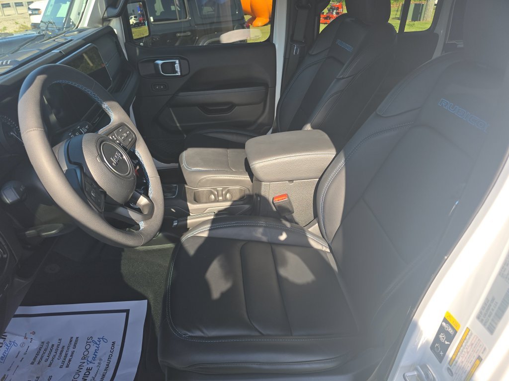 Used 2024 White Jeep Rubicon 4xe image 15