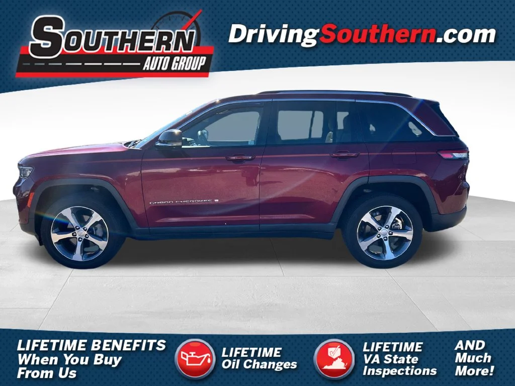 Used 2023 Red Jeep Limited image 1