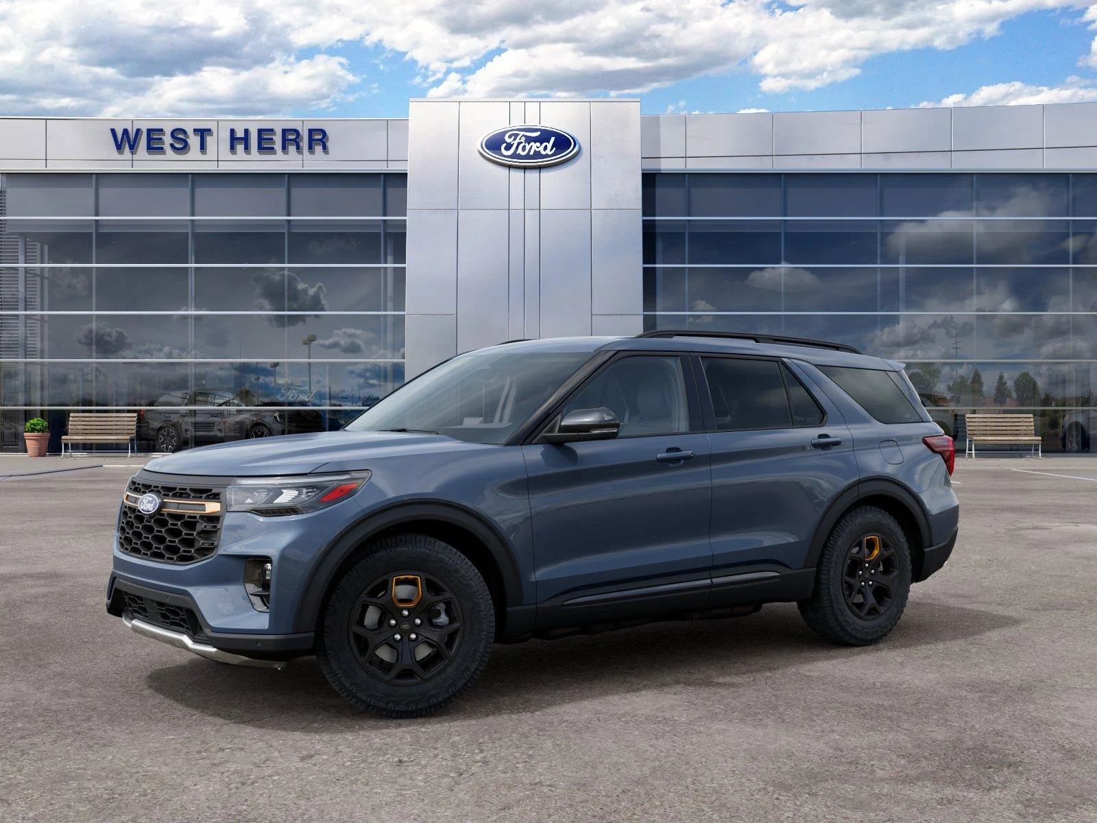New 2027 Vapor Blue Metallic Ford Tremor® image 2