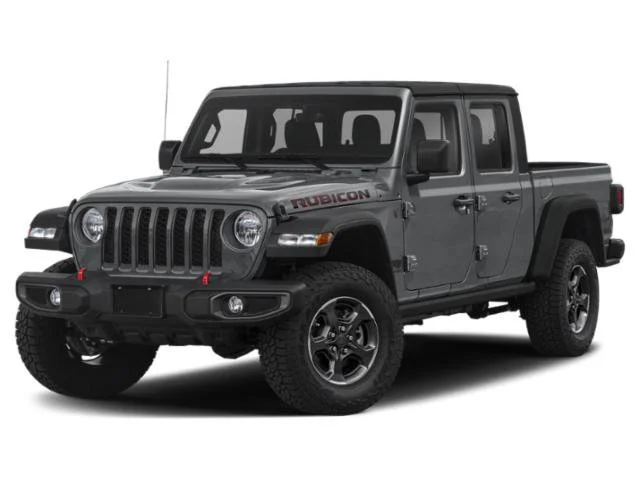 Used 2020 Billet Silver Metallic Clearcoat Jeep Rubicon image 1
