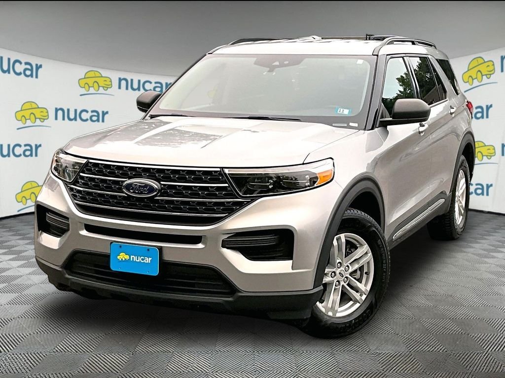 Used 2021 Silver Metallic Ford XLT image 12