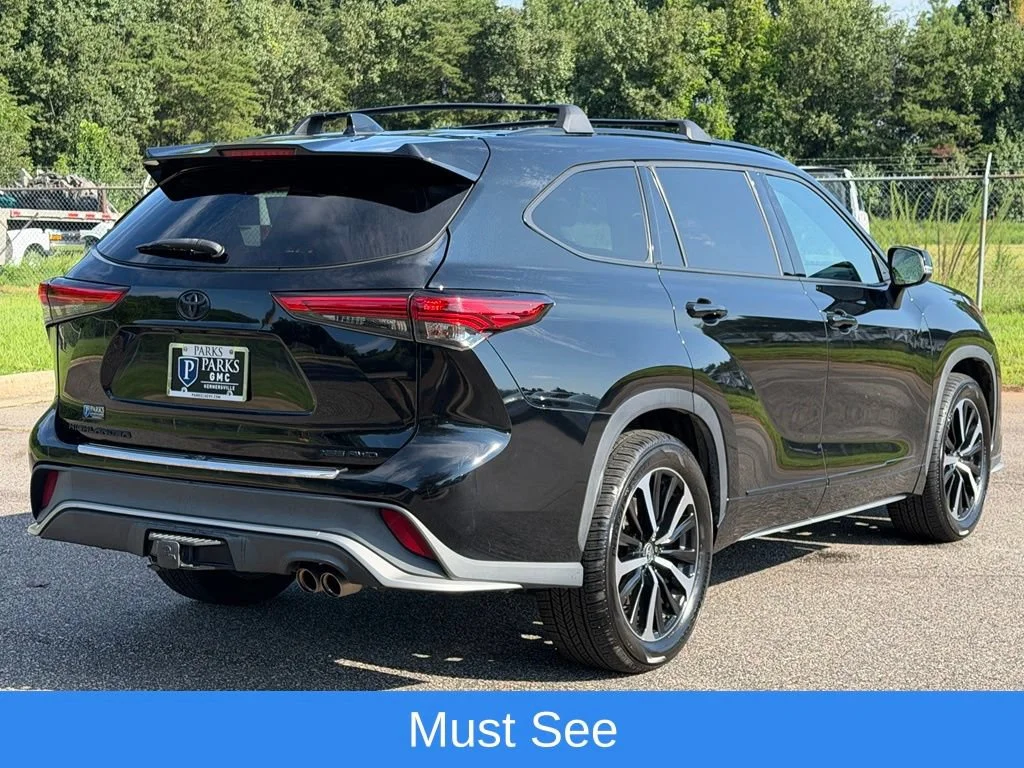Used 2021 Black Toyota XSE image 2