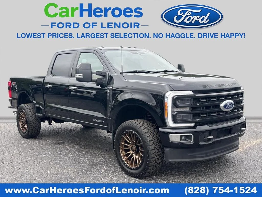 Used 2023 Black Ford Platinum image 1