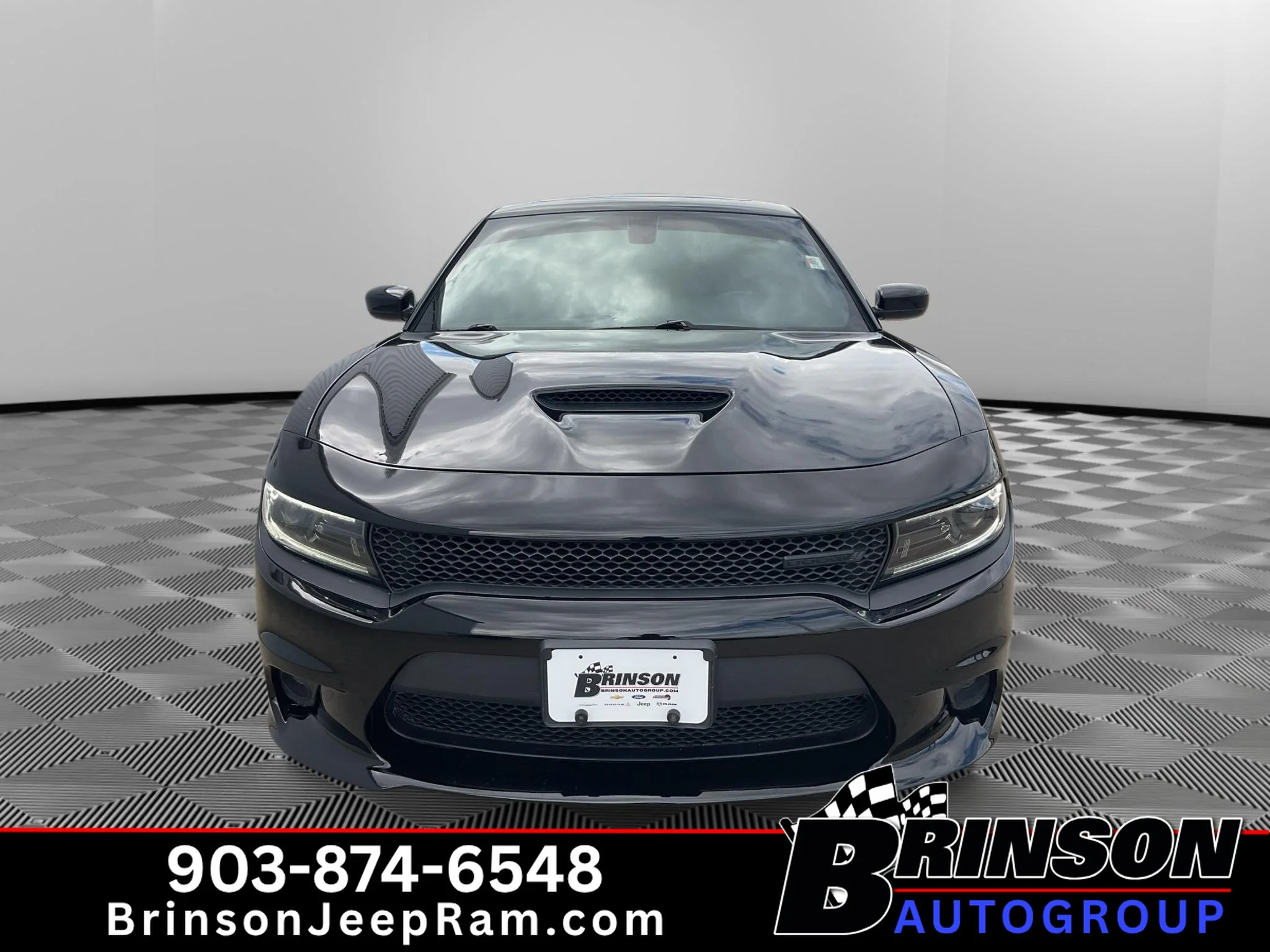 Used 2022 Pitch Black Clearcoat Dodge R/T image 2