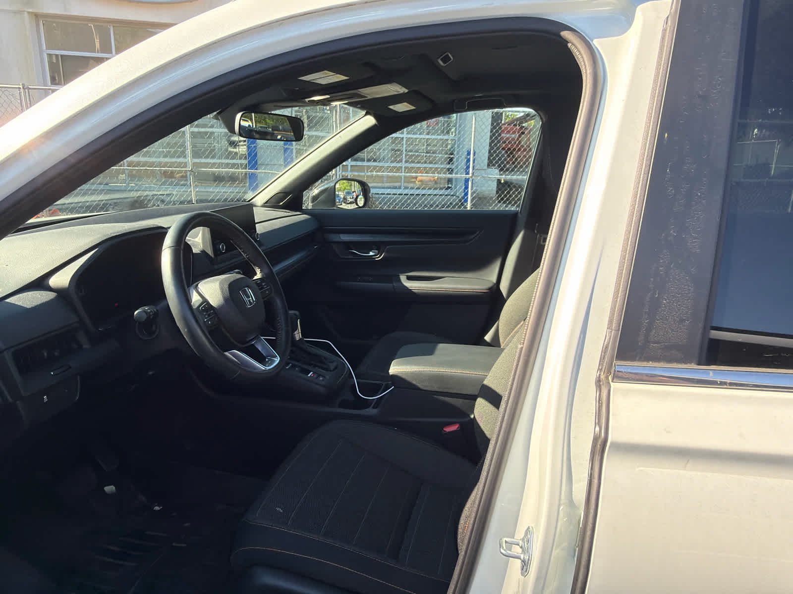Used 2024 Platinum White Pearl Honda Sport image 12