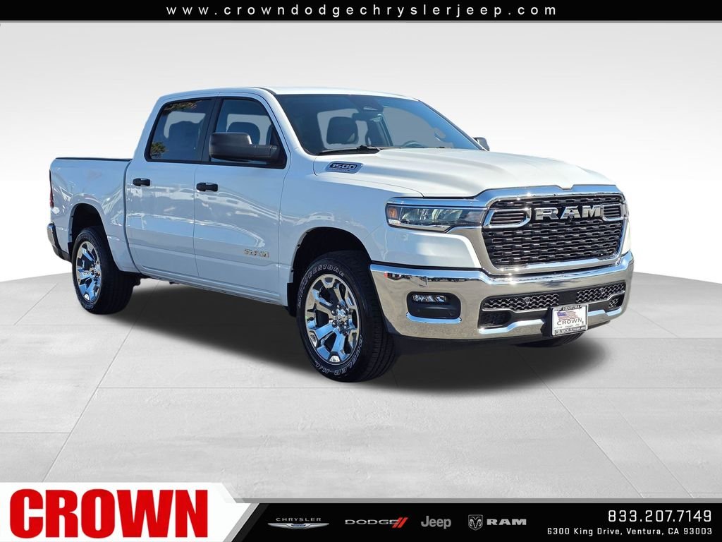 New 2026 Bright White Clear-Coat Exterior Paint RAM Big Horn/Lone Star image 3