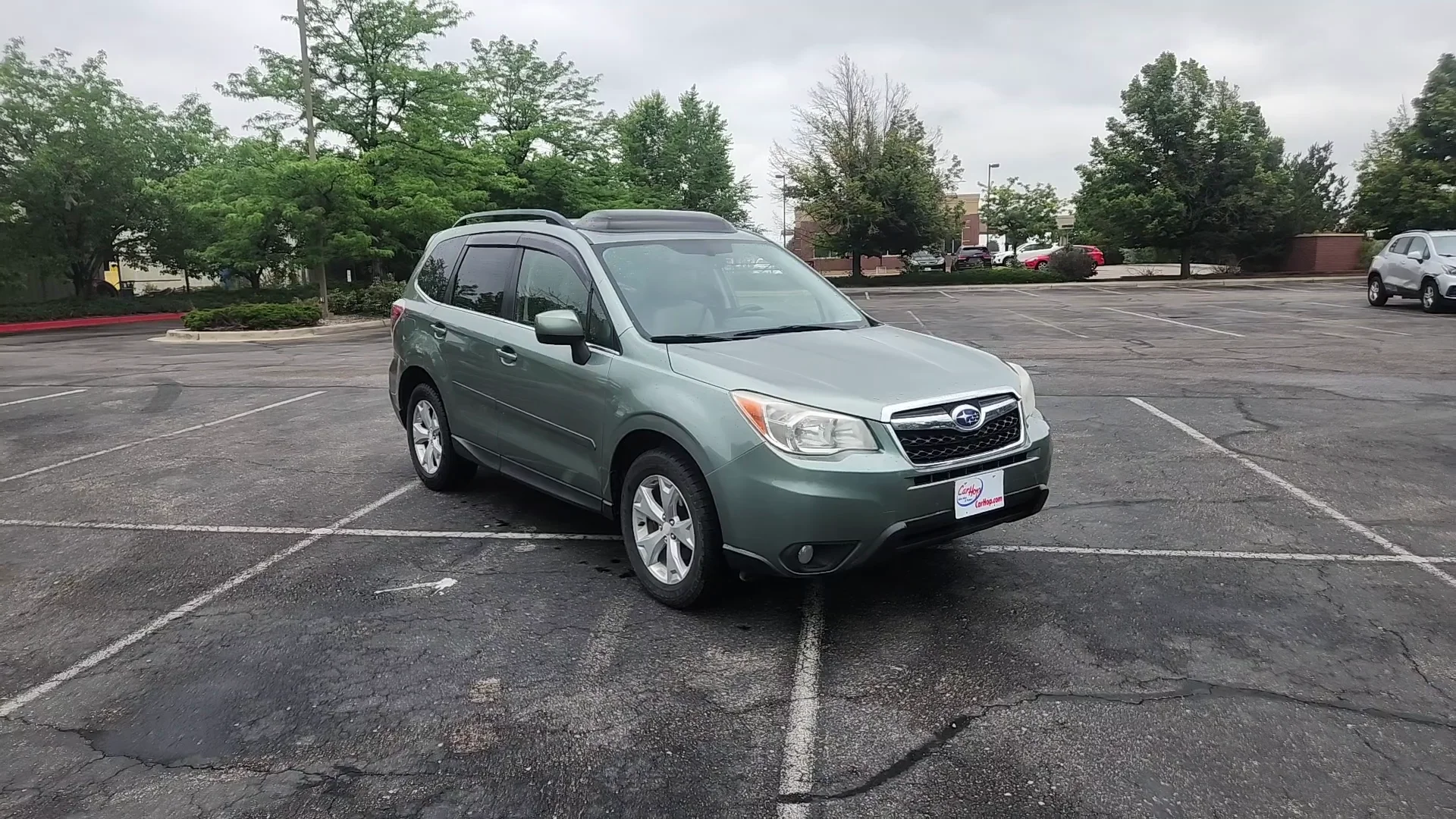 Used 2014 Green Subaru 2.5I LIMITED image 3