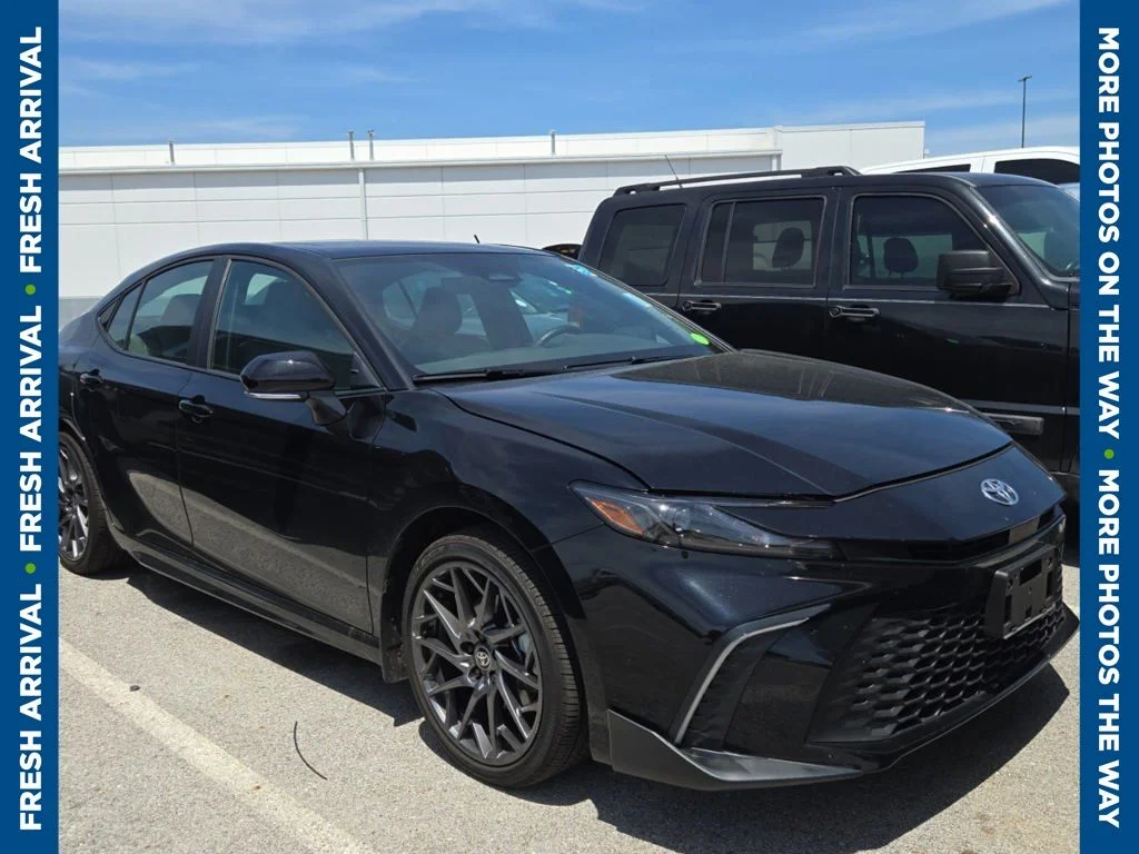 Certified Used 2026 Black Toyota SE image 1