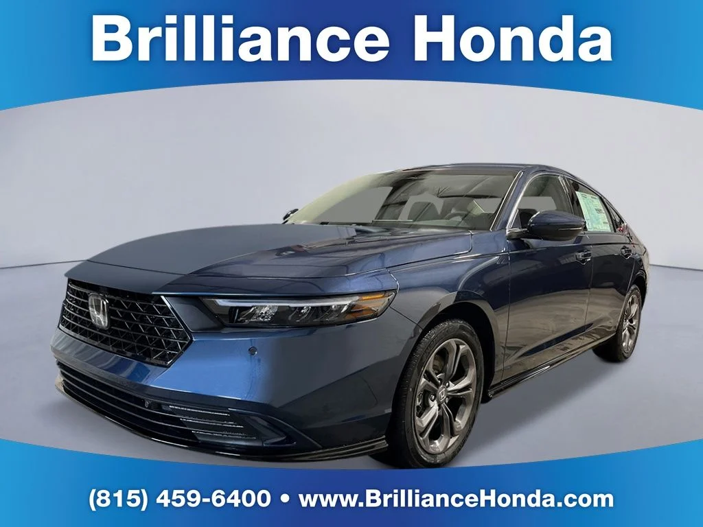 New 2026 Canyon River Blue Metallic Honda EX image 1
