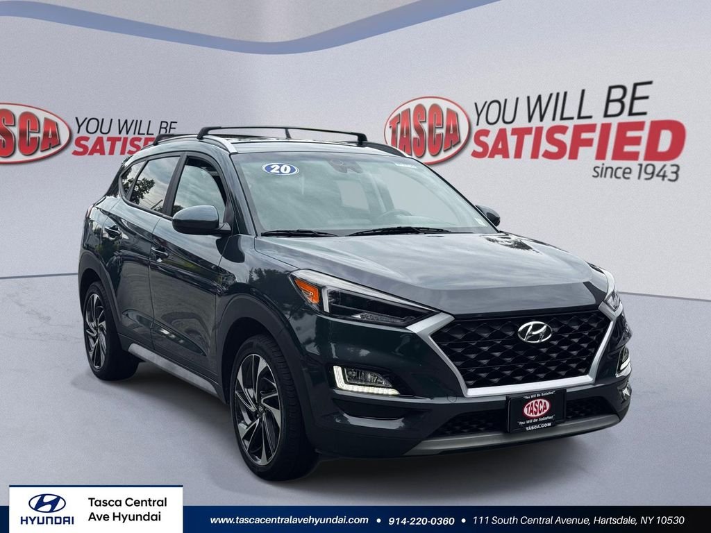 Used 2020 Blue Hyundai Sport image 1