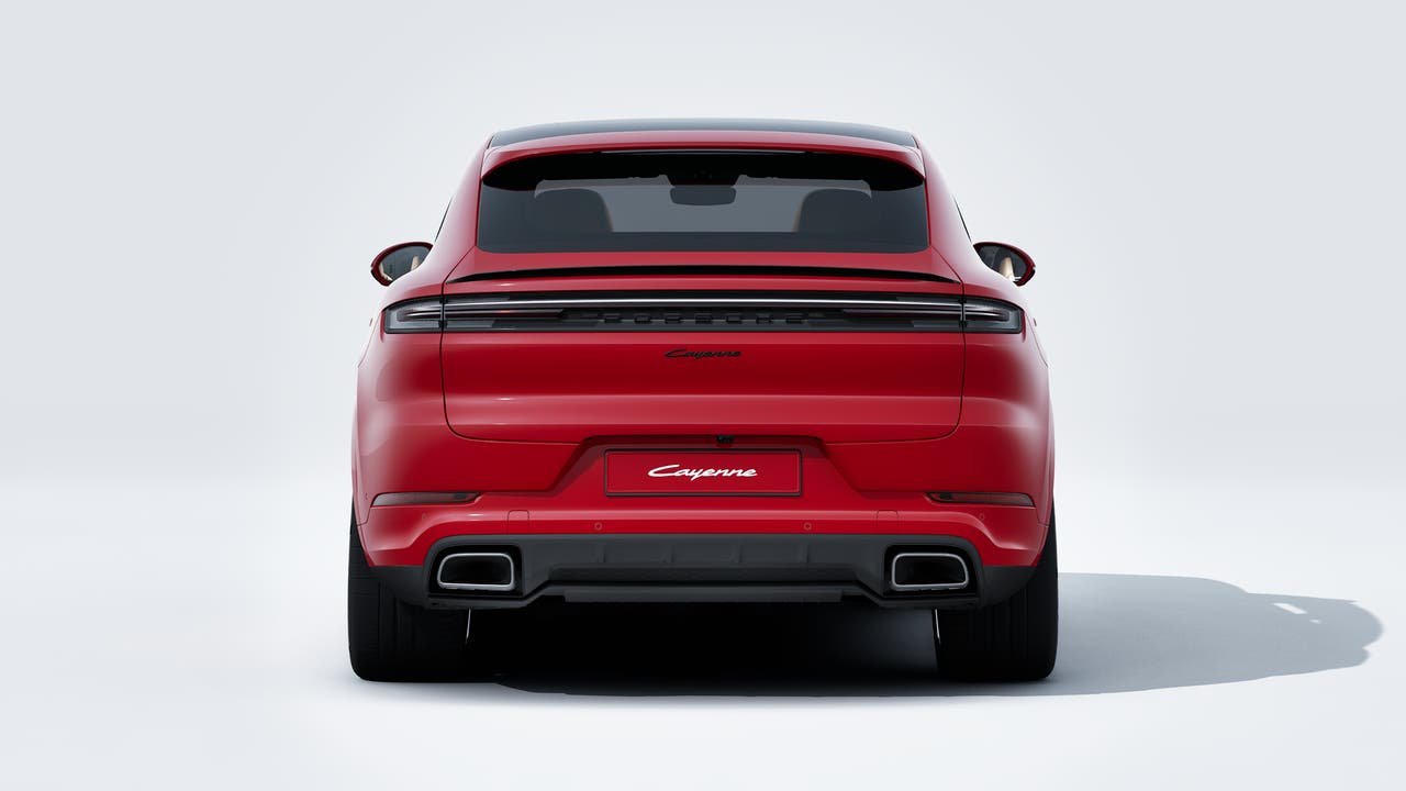 New 2026 Carmine Red Porsche E-Hybrid Coupe image 7