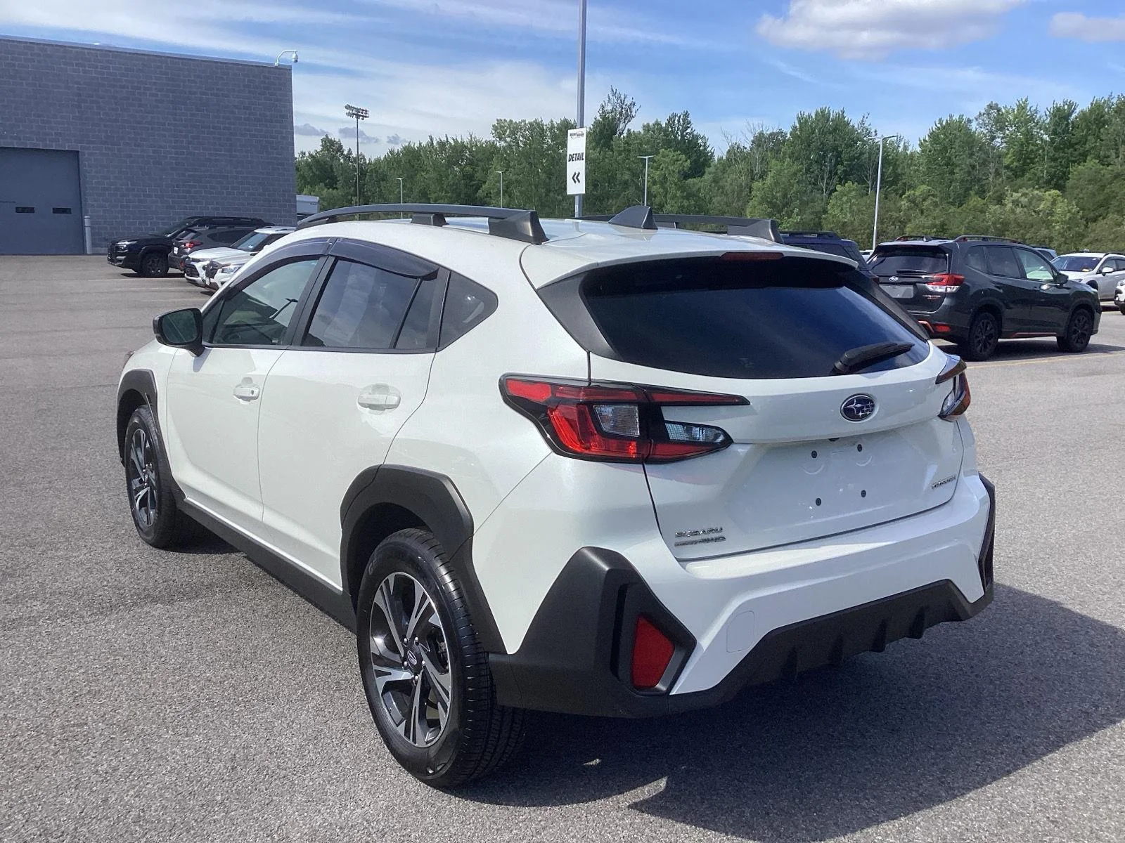 Used 2024 Crystal White Pearl Subaru Premium image 5