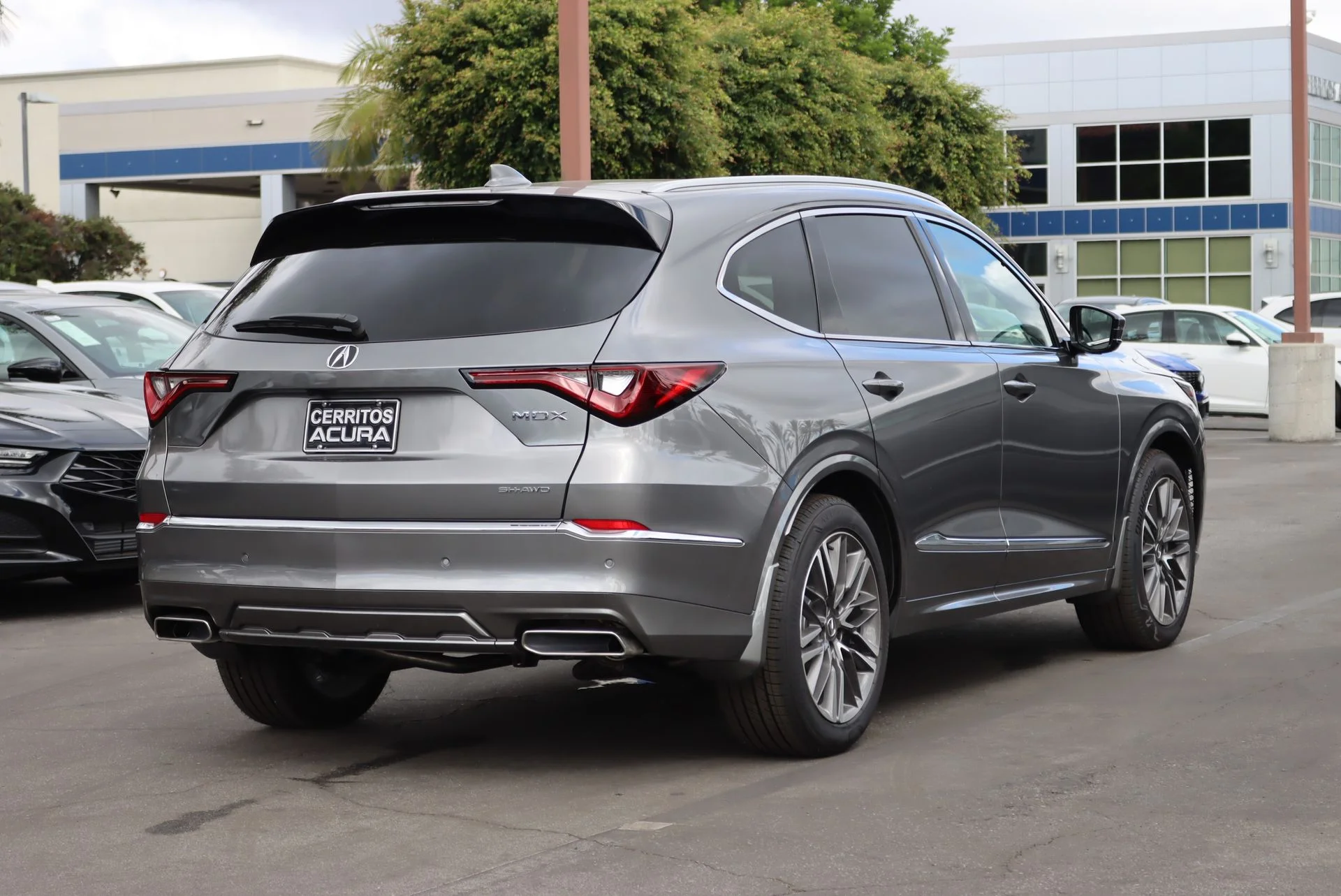 New 2026 Liquid Carbon Metallic Acura SH-AWD with Advance Package image 2
