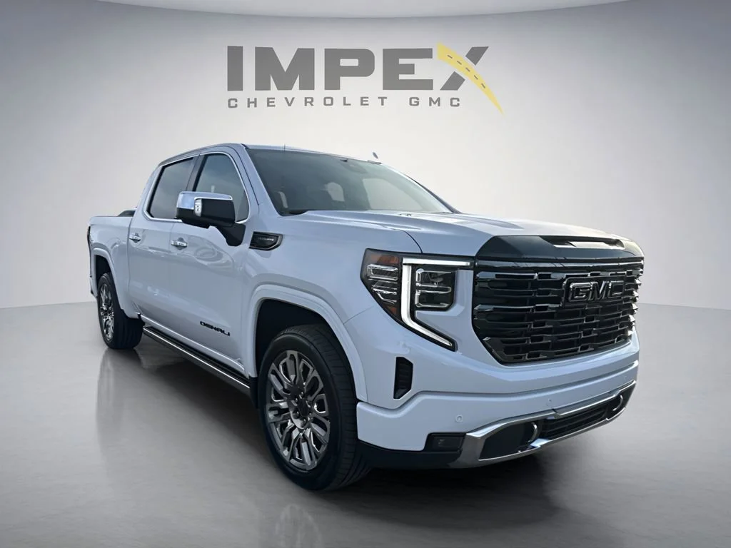 New 2026 Glacier White Tricoat GMC Denali Ultimate image 3