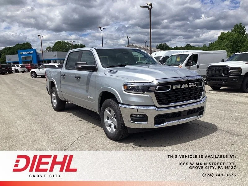 New 2026 Silver Zynith Exterior Paint RAM Big Horn/Lone Star image 1
