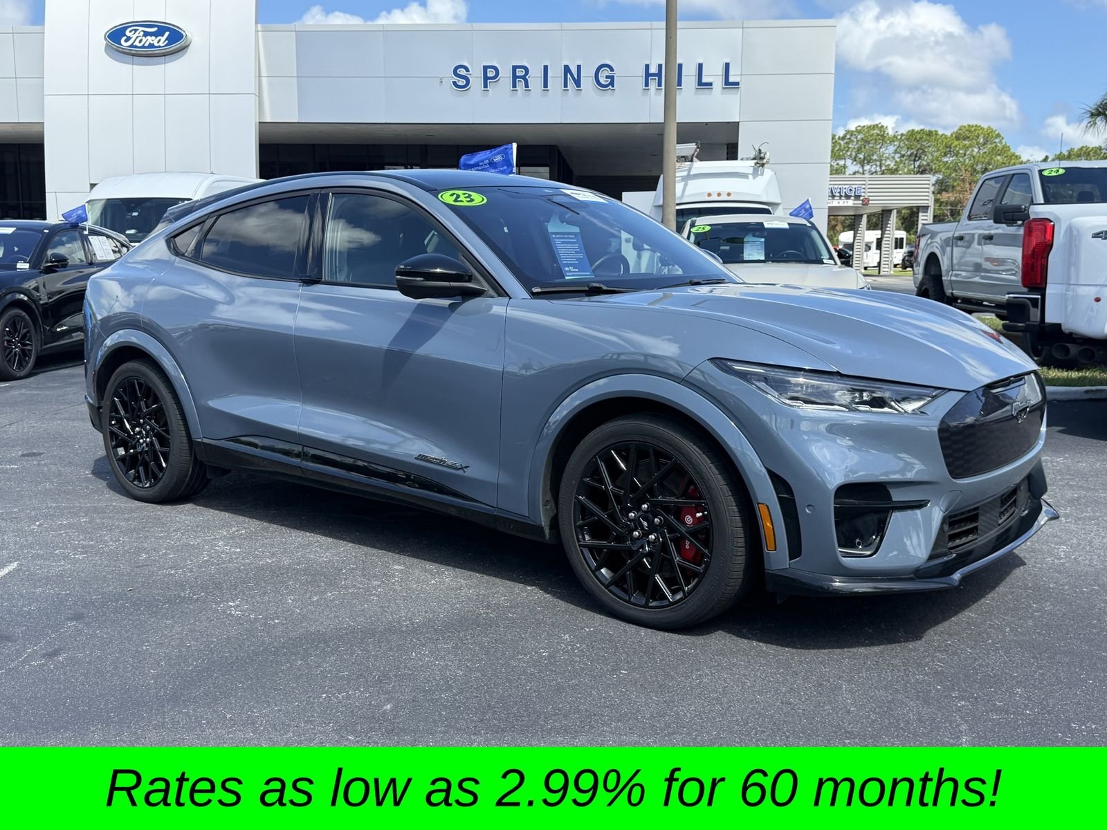Certified 2023 Ford Mustang Mach-E GT AWD with VIN 3FMTK4SX6PMA28607 for sale in Spring Hill, FL