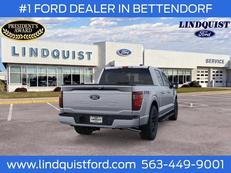 New 2026 Iconic Silver Metallic Ford XLT image 9