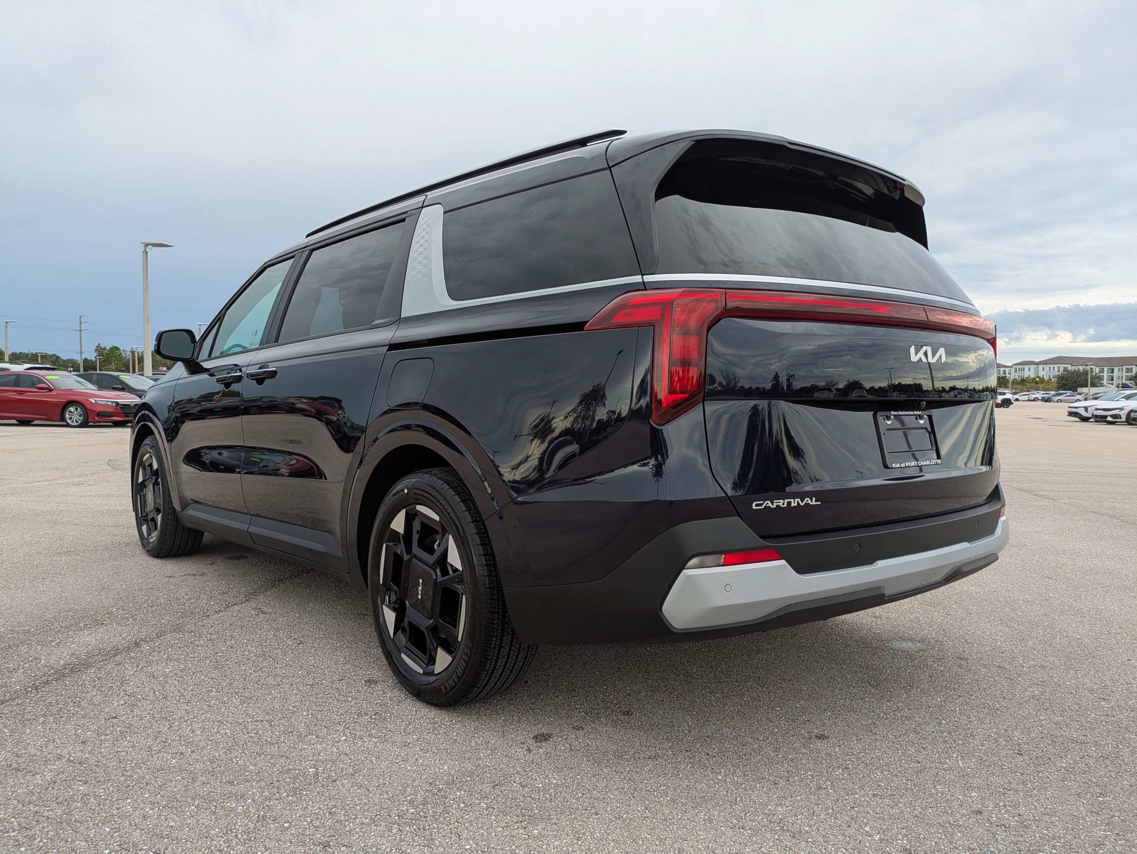 Used 2026 Deep Chroma Blue Kia EX image 6