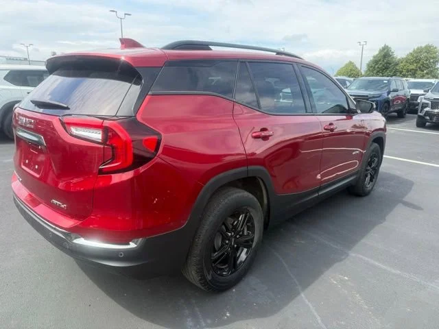 Used 2023 Volcanic Red Tintcoat GMC AT4 image 8