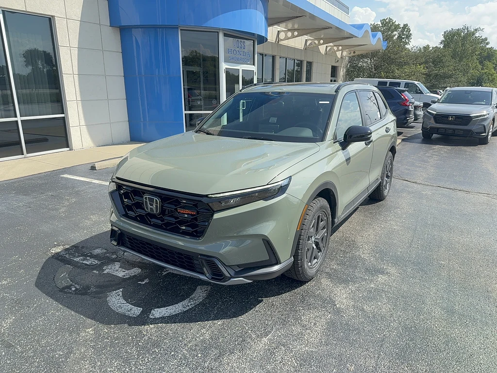 New 2026 Ash Green Metallic Honda TrailSport image 1
