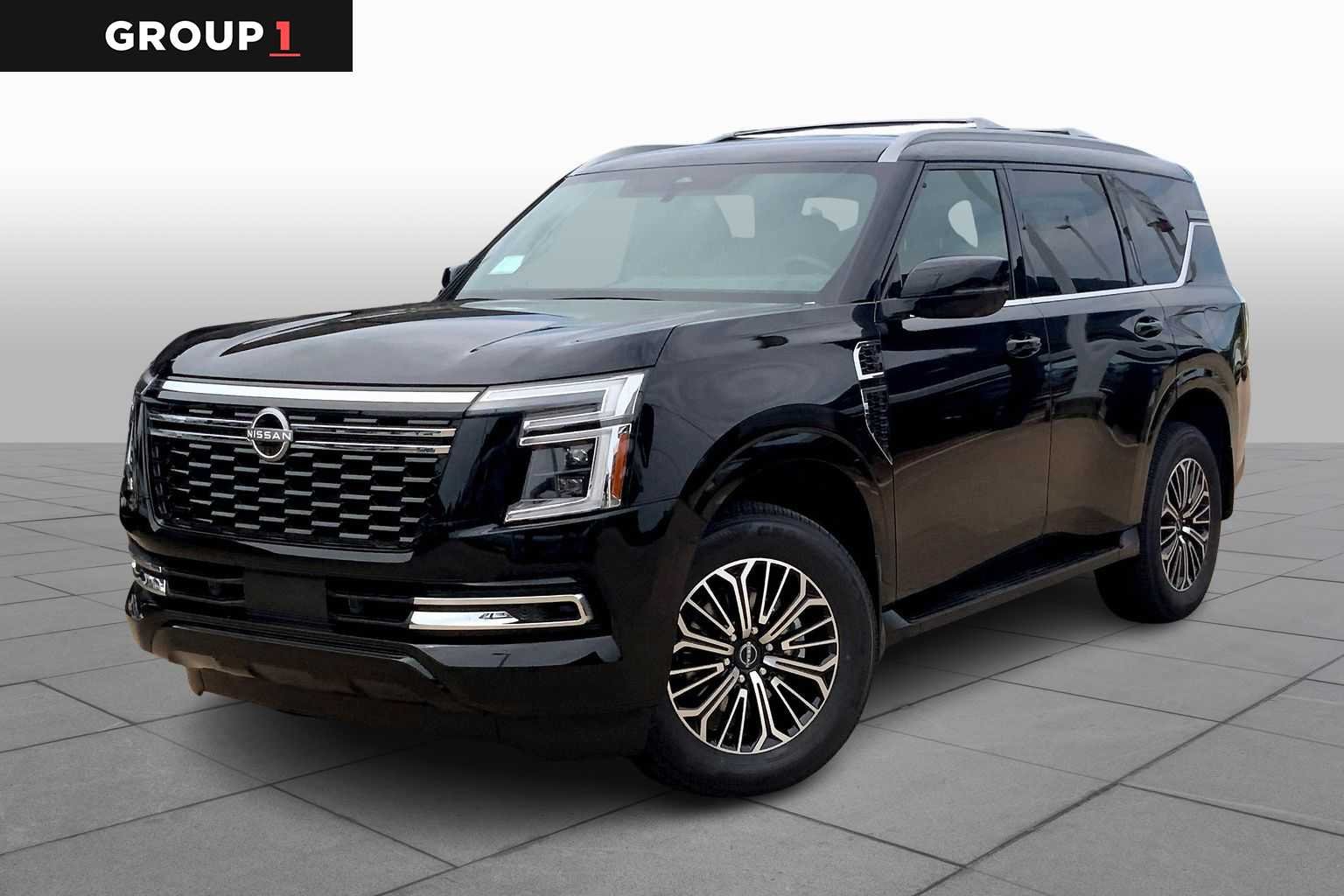 Super Black 2026 Nissan Armada SL 4WD SUV / Crossover Four-Wheel Drive