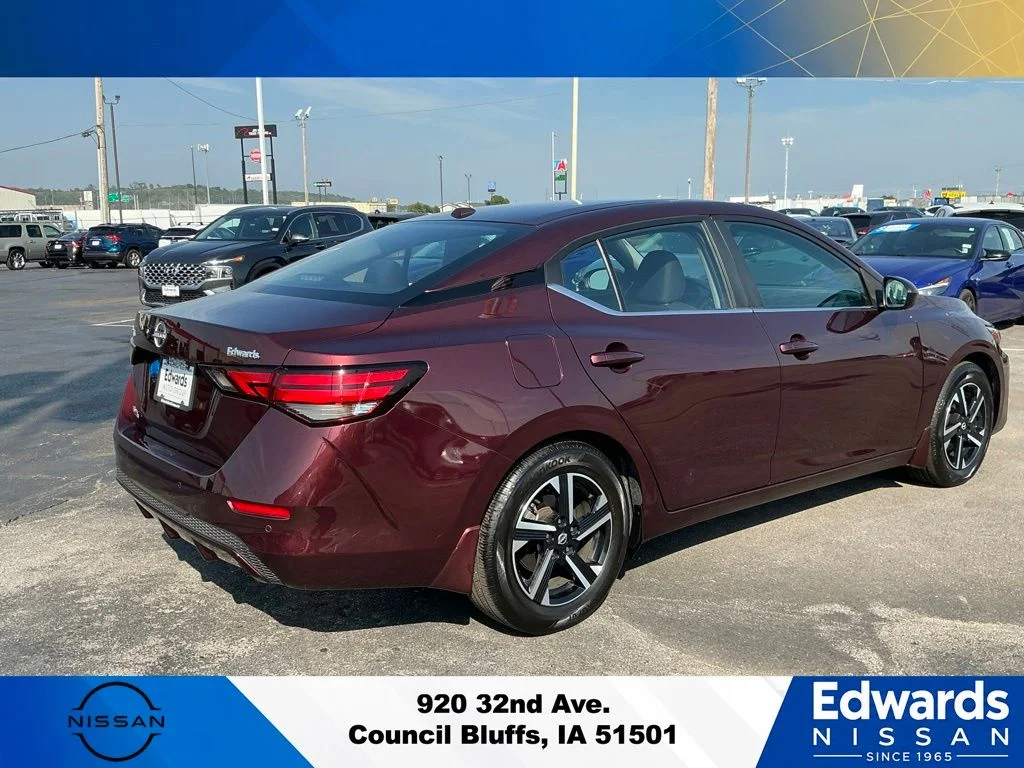 Used 2025 Red Nissan SV image 8