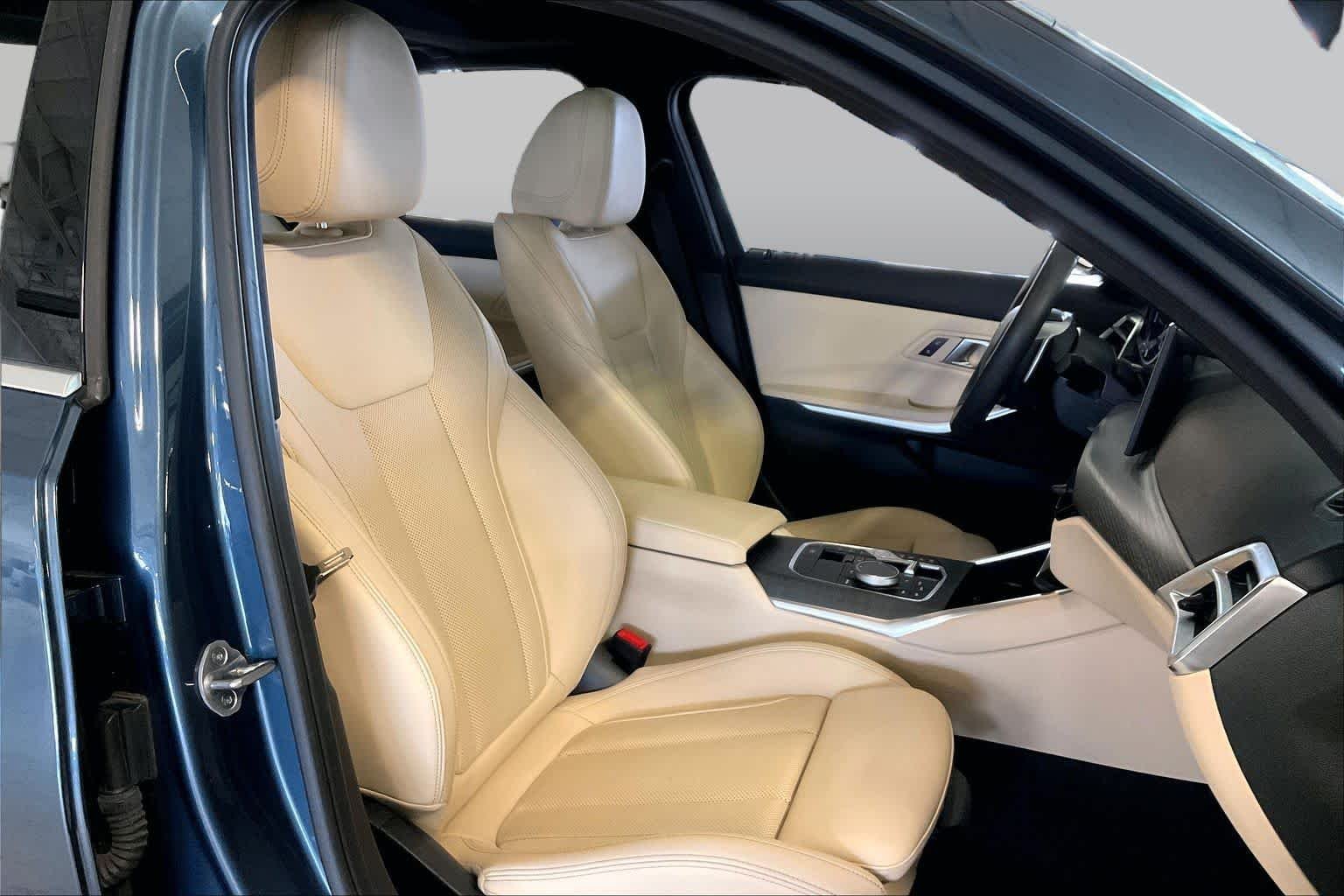 Used 2025 Arctic Race Blue Metallic BMW 330i image 8