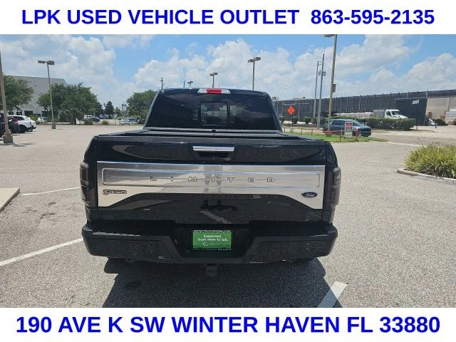 Used 2016 Black Ford Limited image 4