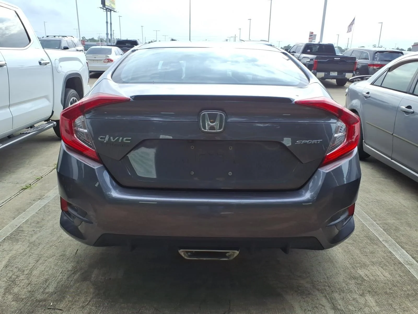 Used 2020 Gray Honda Sport image 6