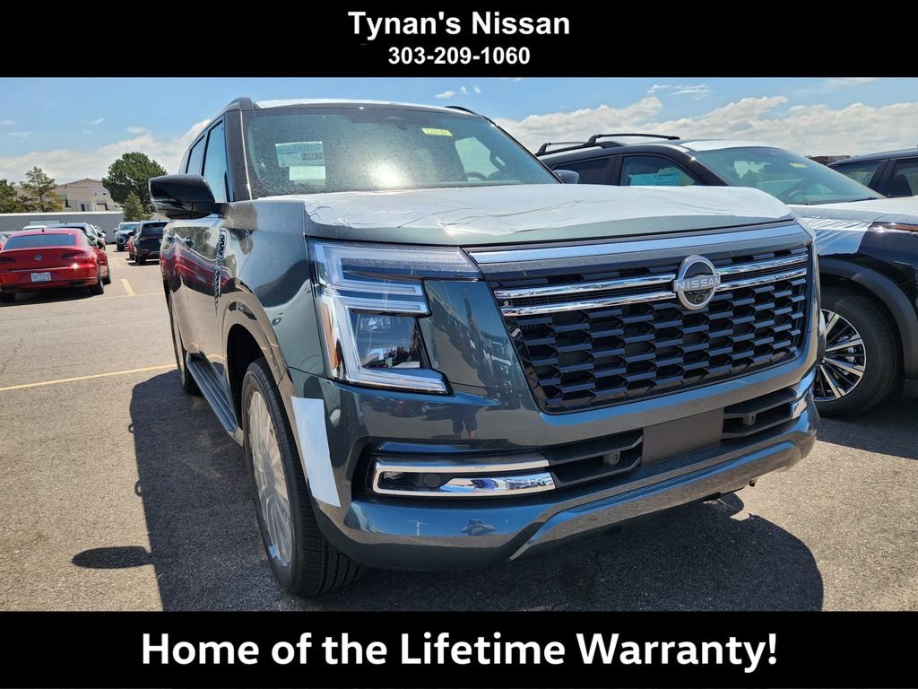 New 2026 Alpine Metallic / Super Black Two-tone Nissan Platinum Reserve image 1
