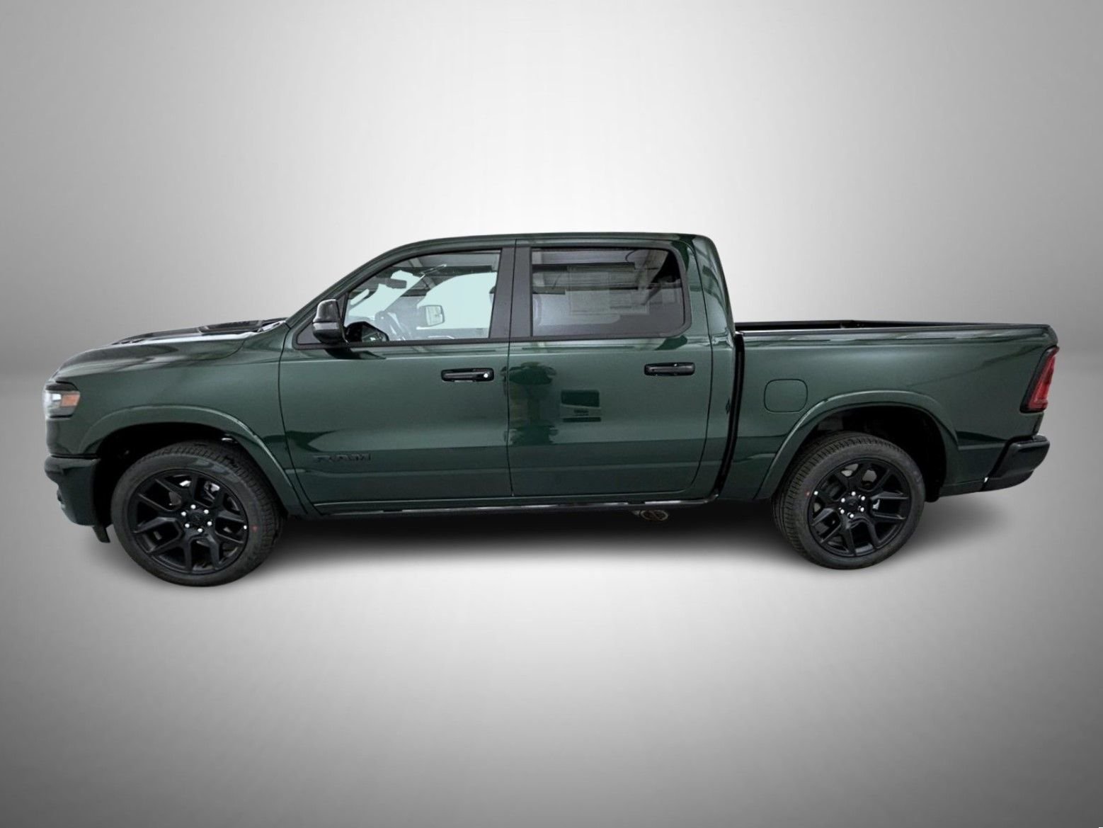 New 2026 Serrano-Green Metallic Exterior Paint RAM Laramie image 8