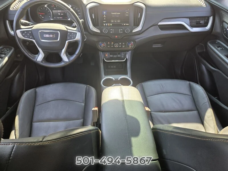 Used 2021 Steel Metallic GMC SLT image 14