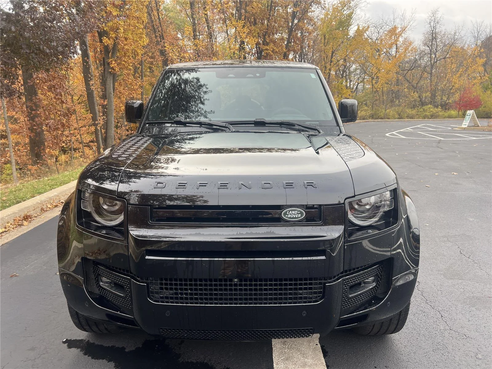 Certified Used 2024 Santorini Black Metallic Land Rover V8 image 8