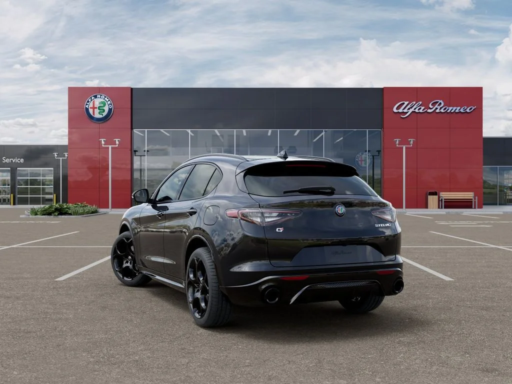 New 2026 Vulcano Black Metallic Exterior Paint Alfa Romeo Veloce image 3