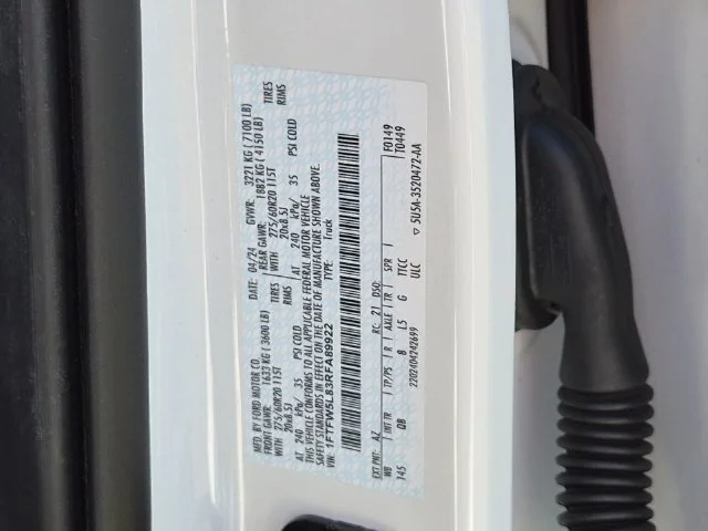 Used 2024 White Ford Lariat image 38