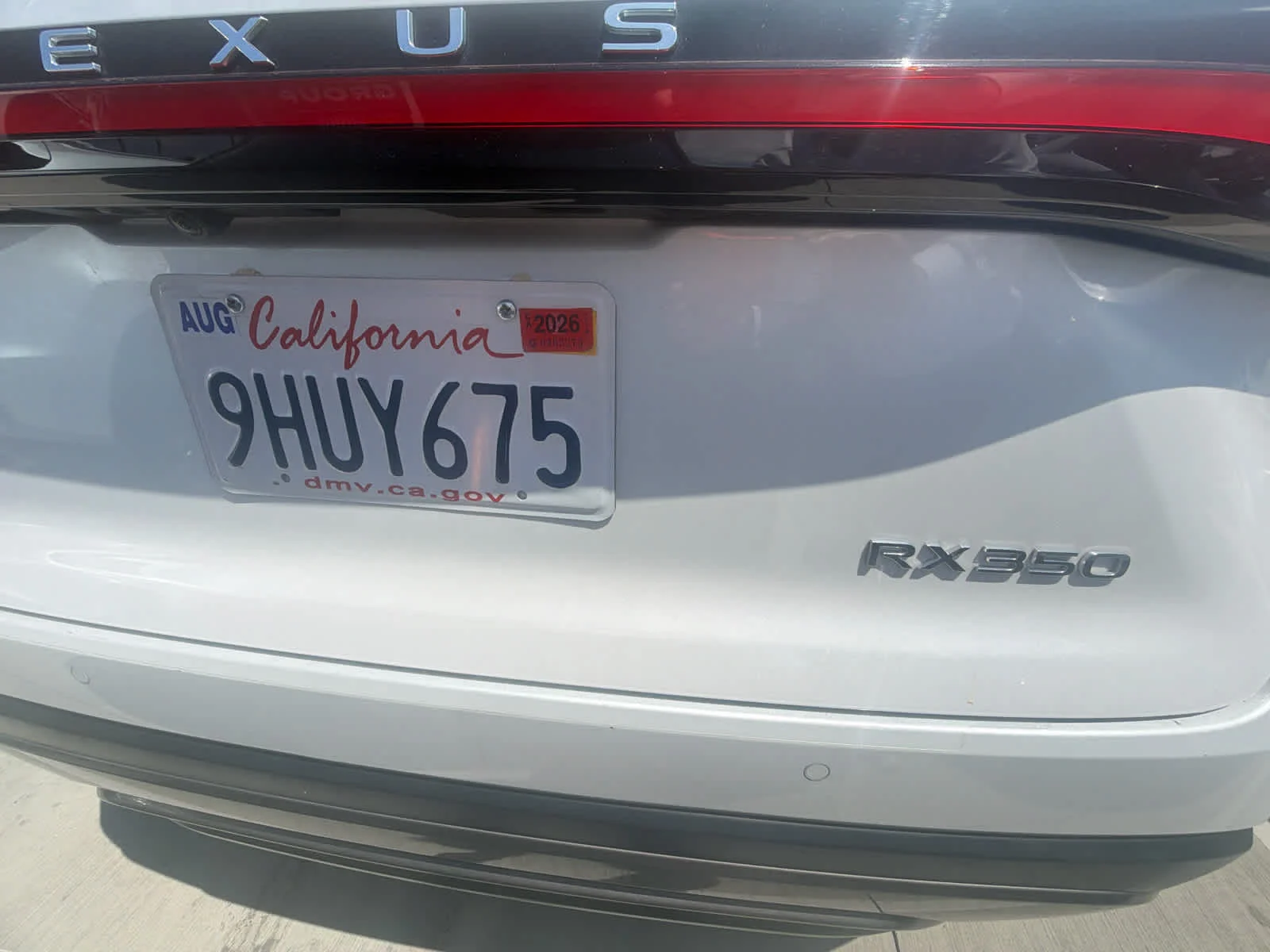 Used 2023 Eminent White Pearl Lexus Premium image 2