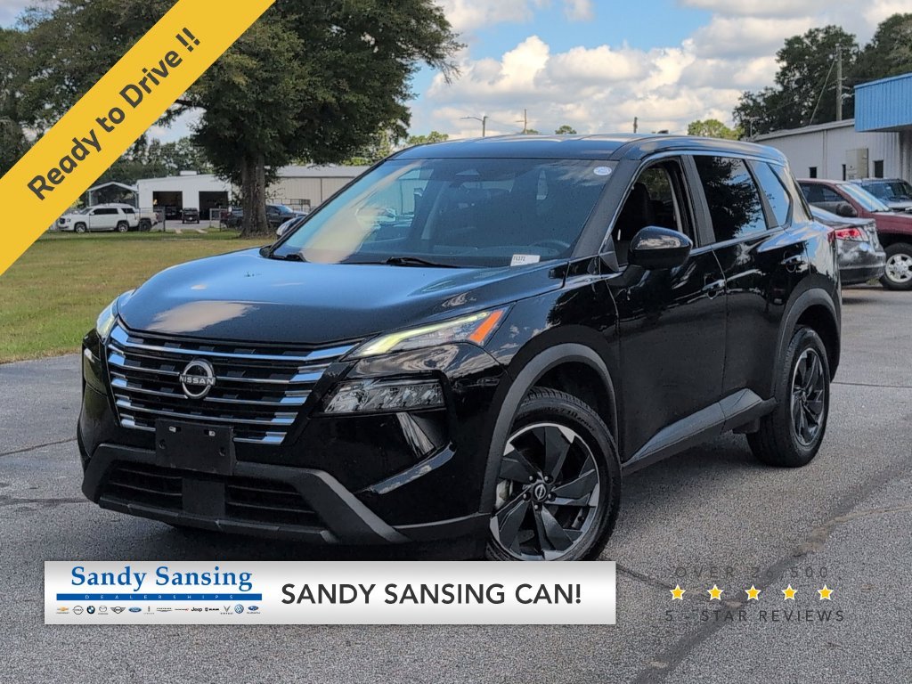 Used 2024 Black Nissan SV image 1