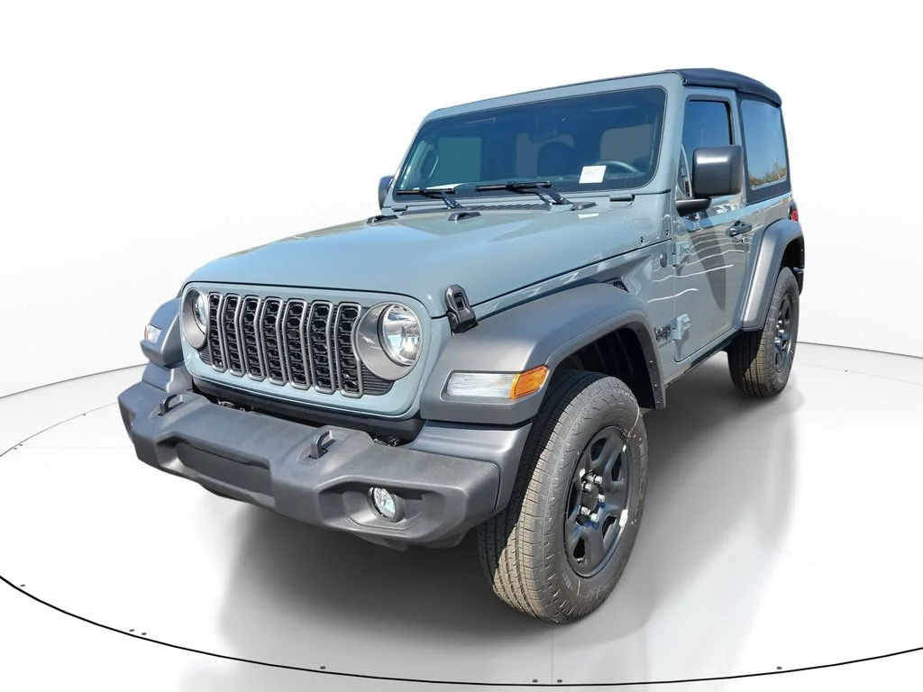 New 2026 Gray Jeep Sport image 2