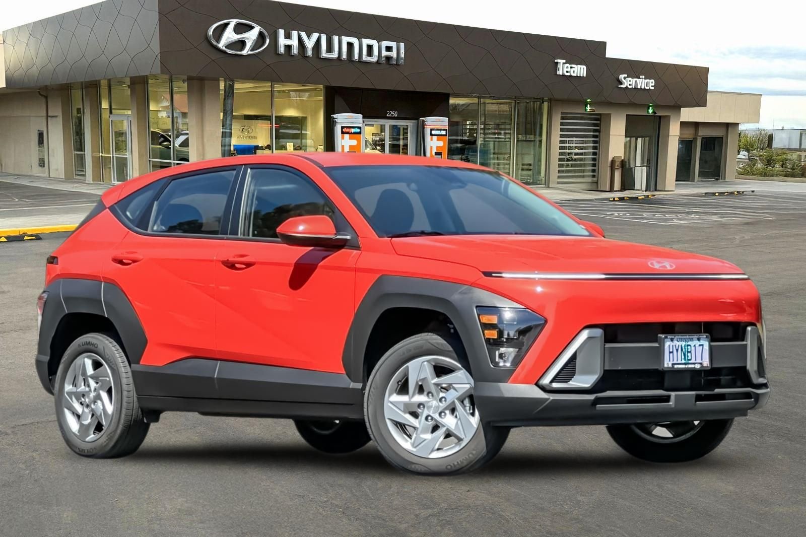 Certified Used 2026 Orange Hyundai SE image 2
