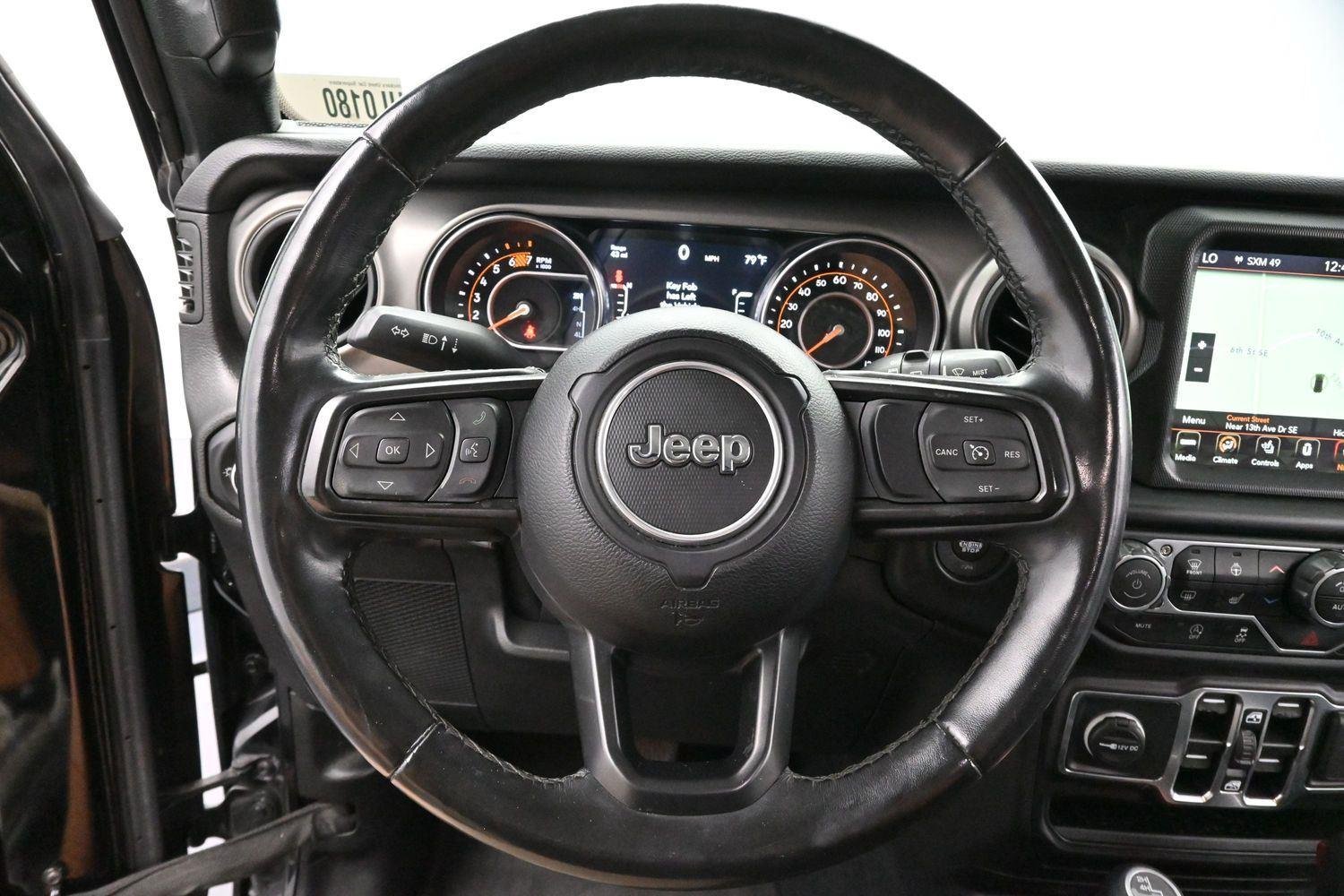Used 2022 Black Clearcoat Jeep Unlimited Sport S image 15