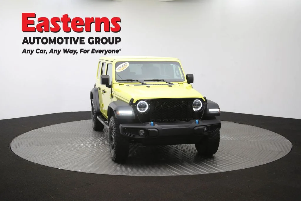 Used 2023 Yellow Jeep Willys 4xe image 51