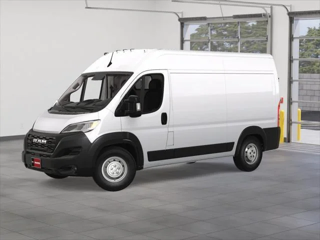 New 2024 Bright White Clear-Coat Exterior Paint RAM High Roof image 60