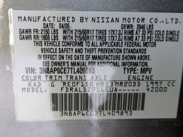 New 2026 Gun Metallic Nissan SV image 28