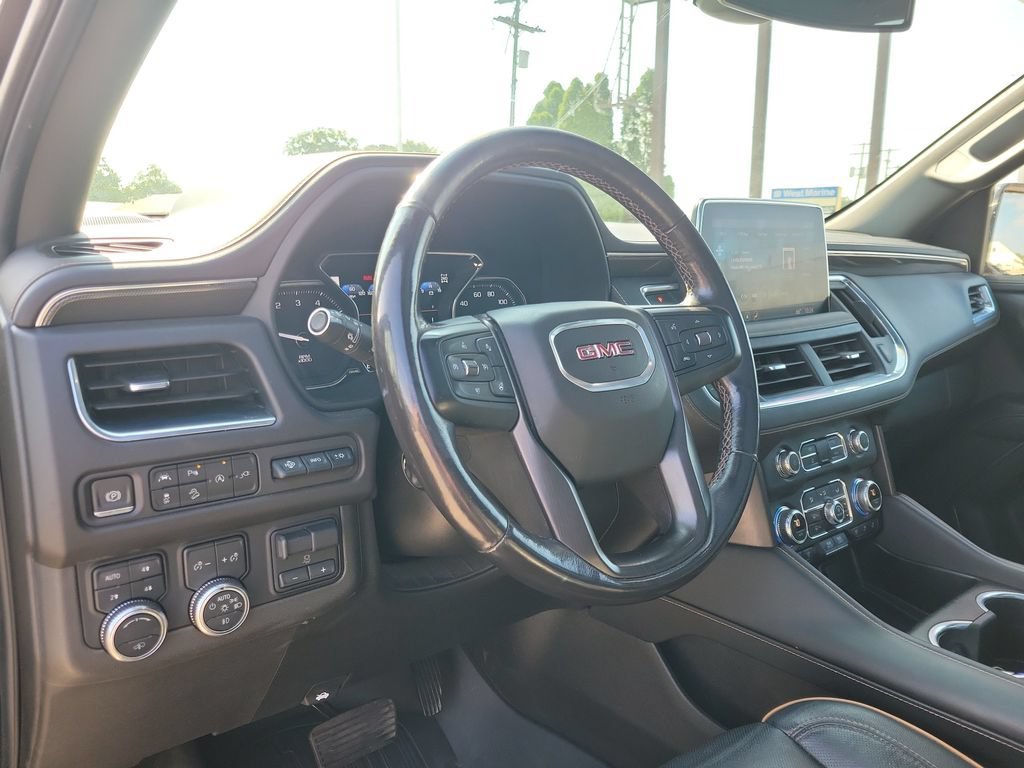 Used 2021 SMOKEY QUARTZ METALLIC GMC AT4 image 24