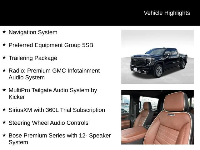 Certified Used 2026 Onyx Black GMC Denali Ultimate image 7