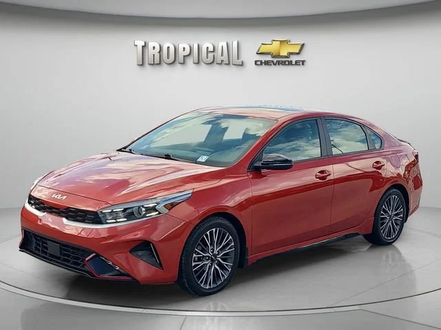 Used 2023 Orange Kia GT-Line image 1