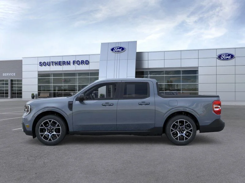New 2026 Azure Gray Metallic Tri-Coat Ford Lariat image 3