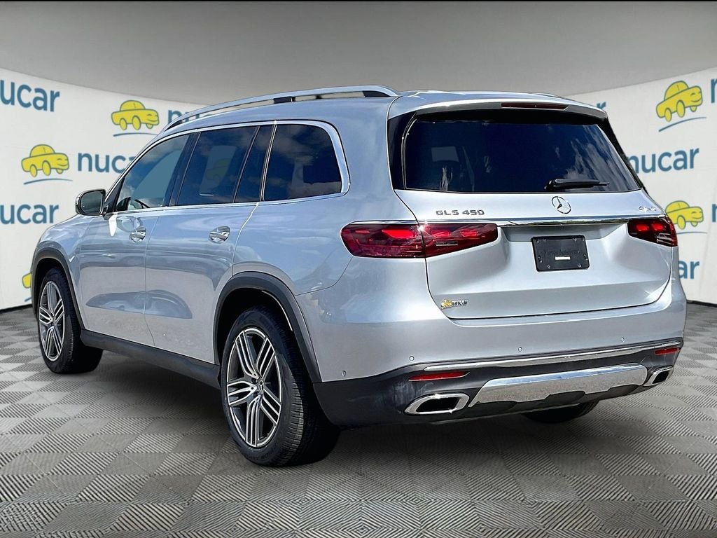 Used 2025 Cirrus Silver Metallic Mercedes-Benz GLS 450 image 4