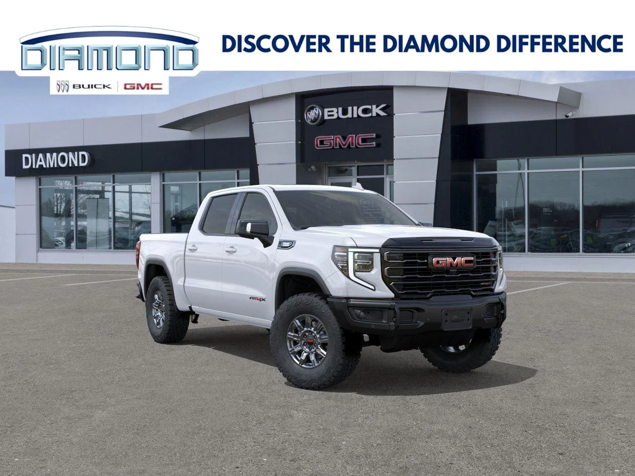 New 2026 Summit White GMC AT4X image 1