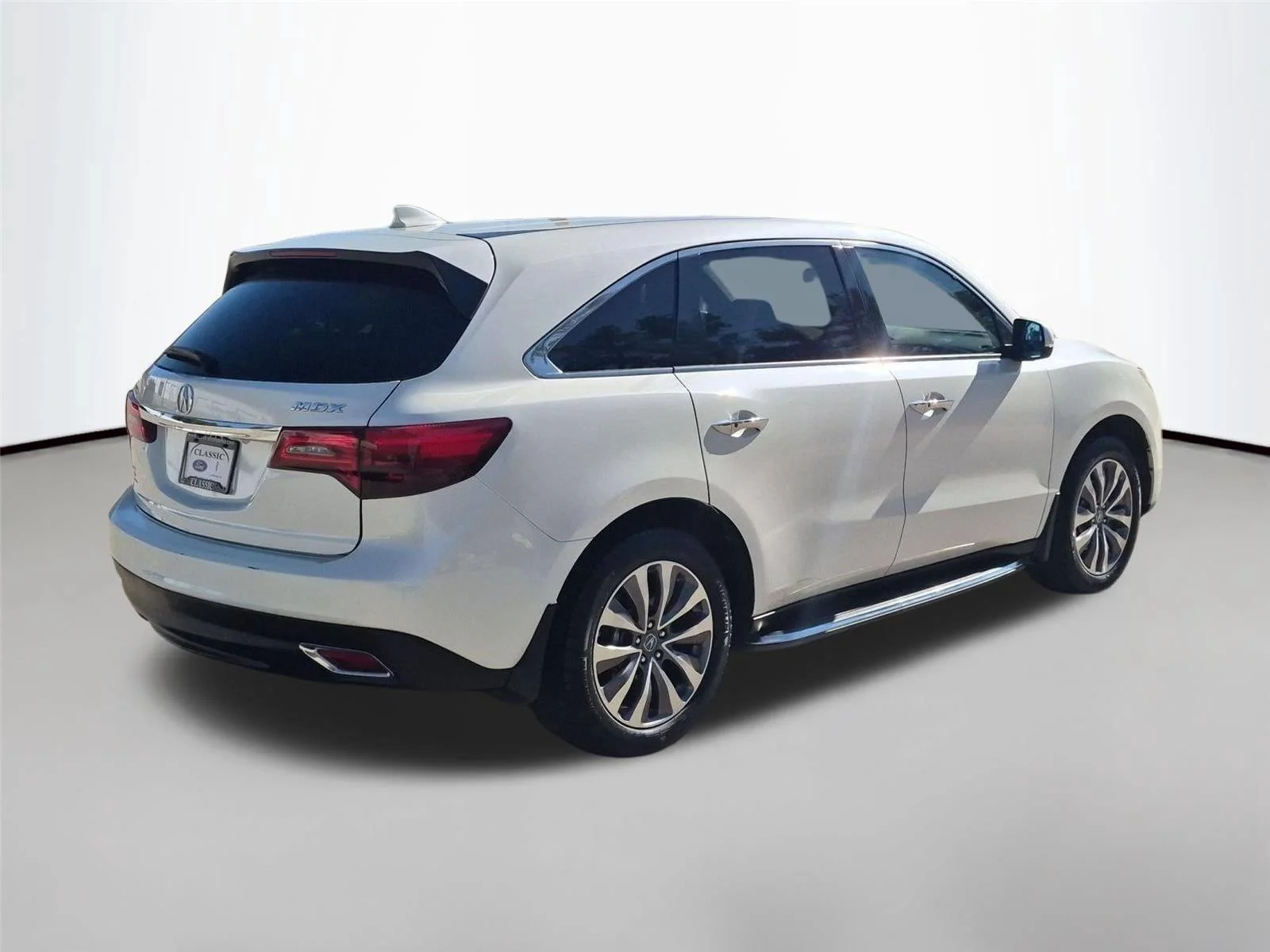 Used 2014 White Diamond Pearl Acura Tech/Entertainment Pkg image 5